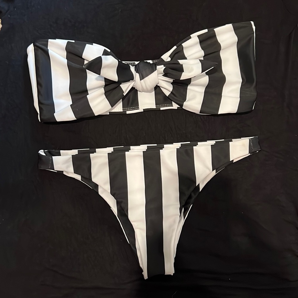 Mikoh Striped bikini